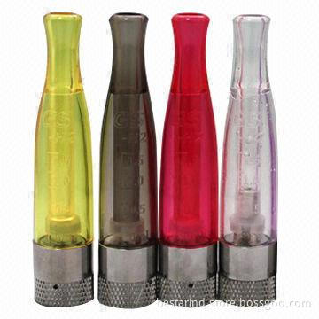 1.6ml Clearomizer, Available in 7 Colors, E-liquid Installed, Matches eGo-T